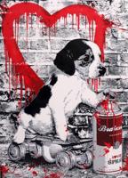 Mr. Brainwash I WOOF YOU Screenprint - Sold for $5,120 on 02-21-2026 (Lot 230).jpg
